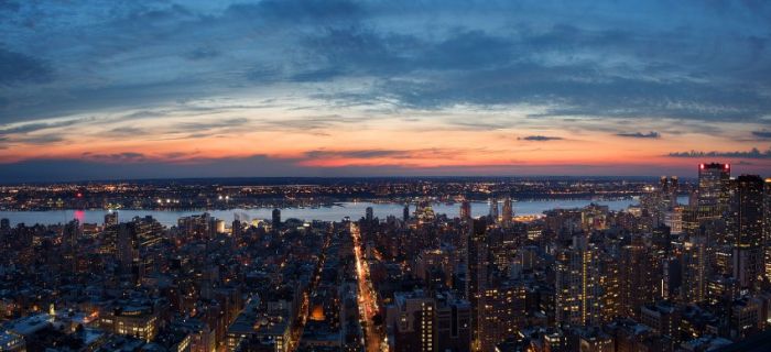 One Madison residential condominium tower, 23rd Street, Manhattan, Flatiron District, New York City, New York, United States