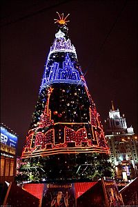 Architecture & Design: Christmas tree, Moscow, Russia