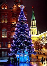 Architecture & Design: Christmas tree, Moscow, Russia