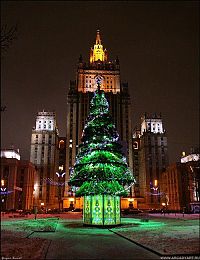 Architecture & Design: Christmas tree, Moscow, Russia