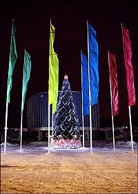 Architecture & Design: Christmas tree, Moscow, Russia