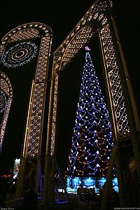 Architecture & Design: Christmas tree, Moscow, Russia