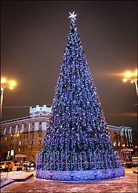 Architecture & Design: Christmas tree, Moscow, Russia