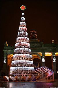 Architecture & Design: Christmas tree, Moscow, Russia