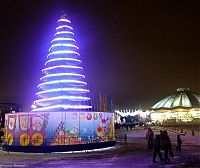 Architecture & Design: Christmas tree, Moscow, Russia