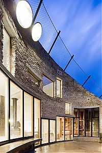 Architecture & Design: House built inside a mountain, Alps, Switzerland