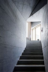 Architecture & Design: House built inside a mountain, Alps, Switzerland