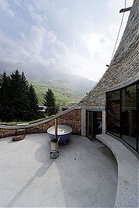 TopRq.com search results: House built inside a mountain, Alps, Switzerland