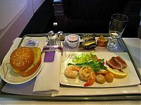 TopRq.com search results: food offered in the first class on airplanes