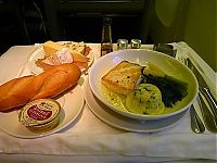 TopRq.com search results: food offered in the first class on airplanes