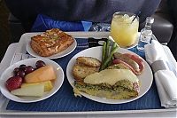 Architecture & Design: food offered in the first class on airplanes