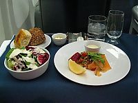 TopRq.com search results: food offered in the first class on airplanes