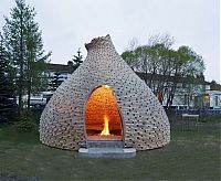Architecture & Design: Outdoor construction and fireplace
