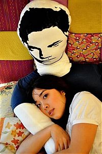 Architecture & Design: pillow for lonely woman