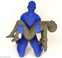 Architecture & Design: lego human sculptures