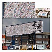 Architecture & Design: money advertisements