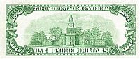 Architecture & Design: History: 150 years of United States $100 (one hundred-dollar) bill, United States