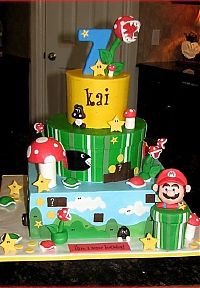 Architecture & Design: super mario cake