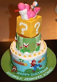 Architecture & Design: super mario cake