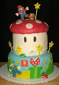 Architecture & Design: super mario cake