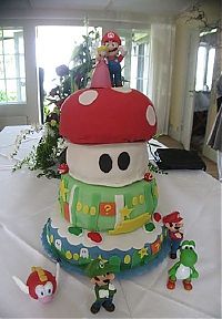 Architecture & Design: super mario cake