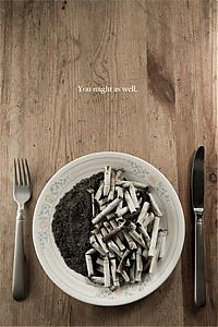 Architecture & Design: creative anti-smoking ad