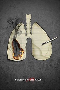 Architecture & Design: creative anti-smoking ad