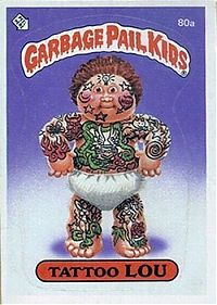 Architecture & Design: garbage pail kids