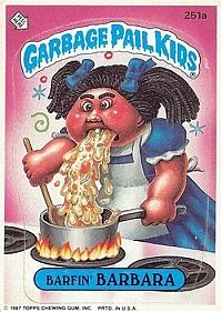 Architecture & Design: garbage pail kids