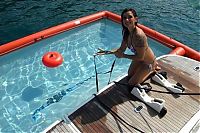 Architecture & Design: magic swim, pool for a yacht