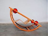 Architecture & Design: kid's car & rocking chair by Hans Brockhage