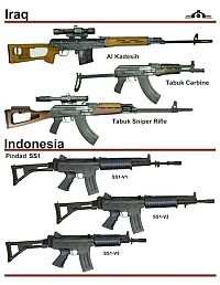 Architecture & Design: army guns in different countries