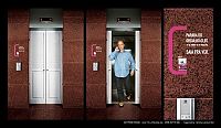 Architecture & Design: elevator ad