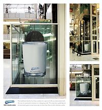 Architecture & Design: elevator ad