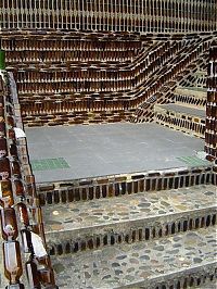 Architecture & Design: Temple built out of beer bottles, Thailand