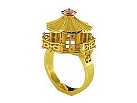 Architecture & Design: Noble ring by Philippe Tournaire