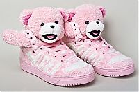 Architecture & Design: Adidas Teddy Bears sneakers by Jeremy Scott