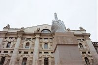 Architecture & Design: Middle finger by Maurizio Cattelan, Milan, Italy