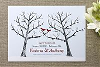 Architecture & Design: save-the-date wedding card