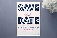 Architecture & Design: save-the-date wedding card