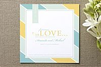 Architecture & Design: save-the-date wedding card