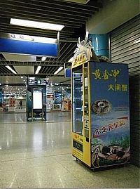 Architecture & Design: Crab vending machines, China