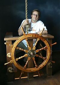 Architecture & Design: Pirate ship bedroom by Steve Kuhl