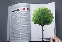 Architecture & Design: creative double page magazine ads