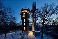 Architecture & Design: house inside a water tower