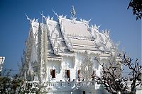 Architecture & Design: Wat Rong Khu, white temple, Chiang Rai, Thailand