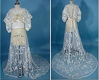 Architecture & Design: History: Evolution of wedding dress 1870 - 1980