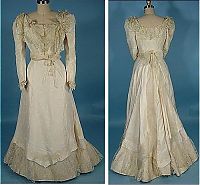 Architecture & Design: History: Evolution of wedding dress 1870 - 1980