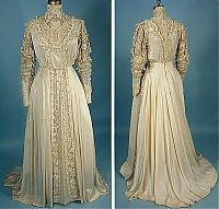 Architecture & Design: History: Evolution of wedding dress 1870 - 1980