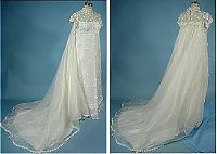 Architecture & Design: History: Evolution of wedding dress 1870 - 1980